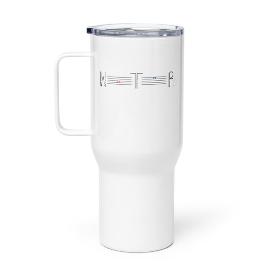 WATER Travel mug with a handle