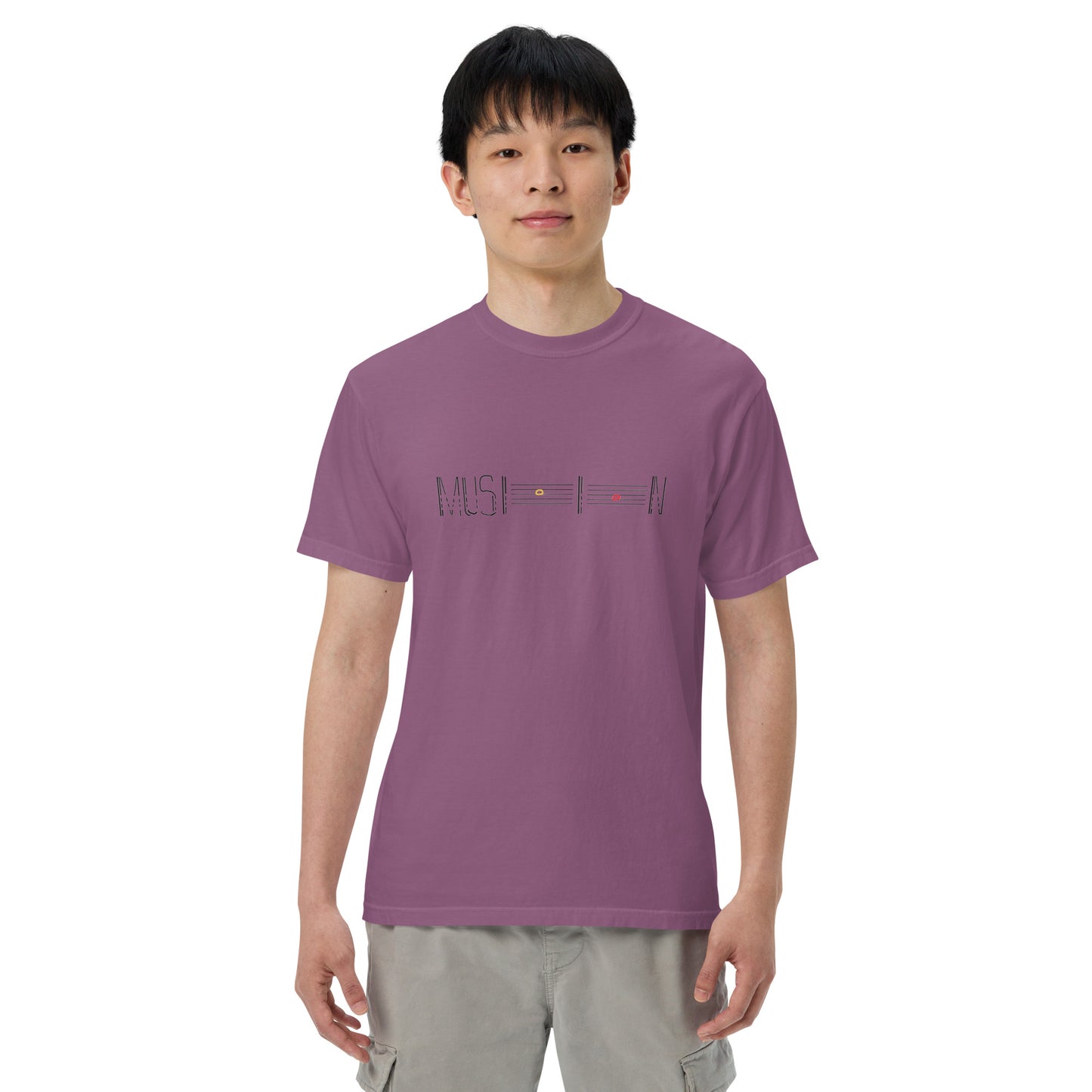 MUSICIAN Unisex garment-dyed heavyweight t-shirt Light Colors