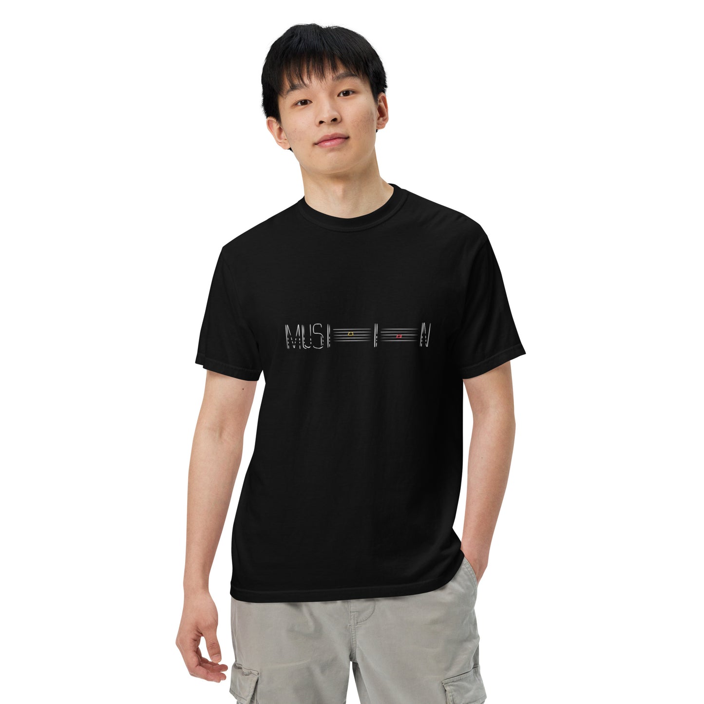 MUSICIAN Unisex garment-dyed heavyweight t-shirt Dark Colors