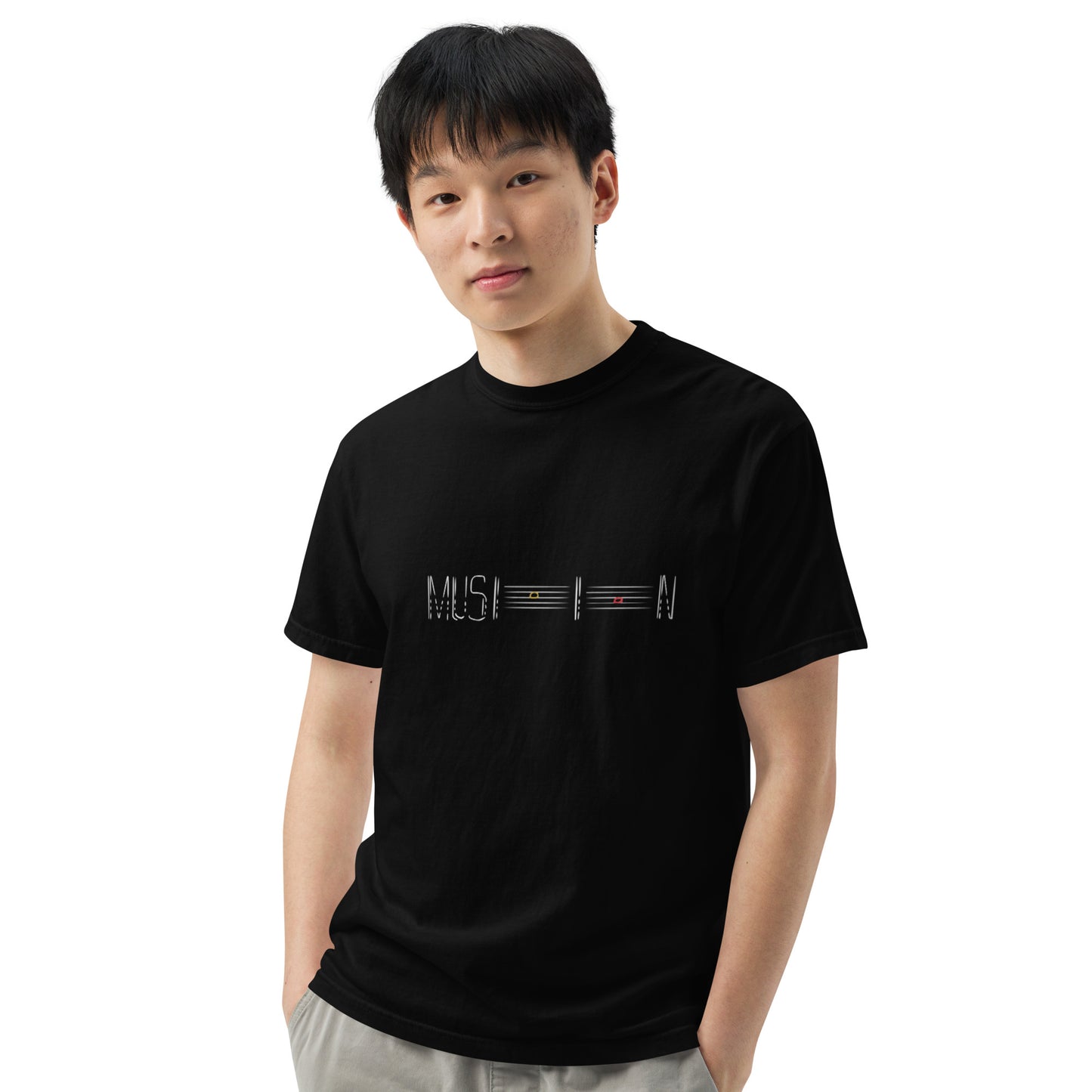 MUSICIAN Unisex garment-dyed heavyweight t-shirt Dark Colors