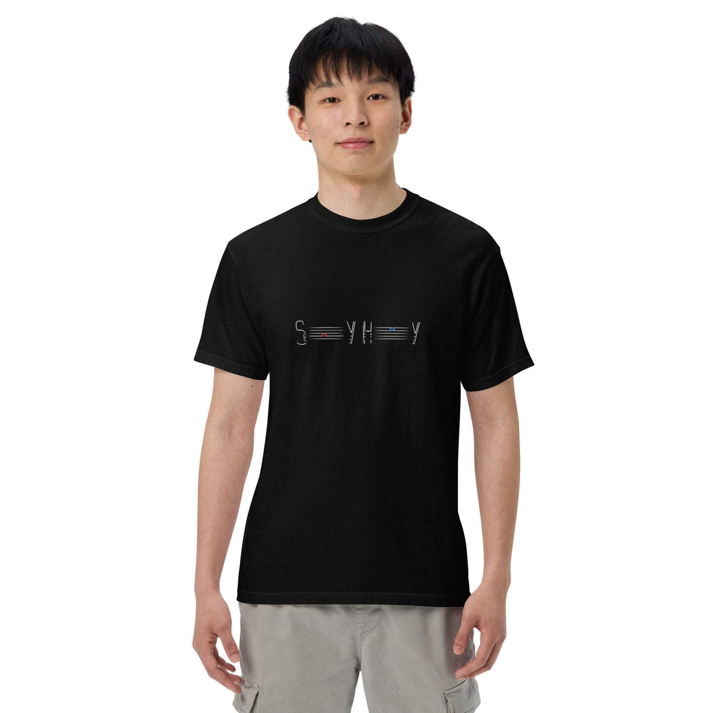 SAY HEYUnisex garment-dyed heavyweight t-shirt Dark Colors