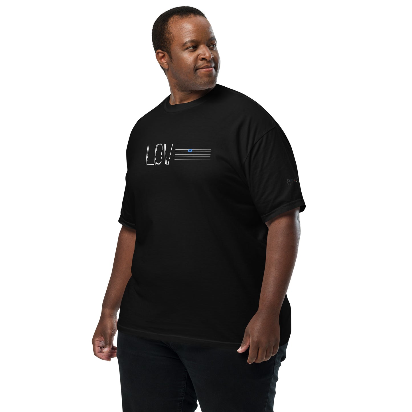 LOVE Unisex garment-dyed heavyweight t-shirt Dark Colors