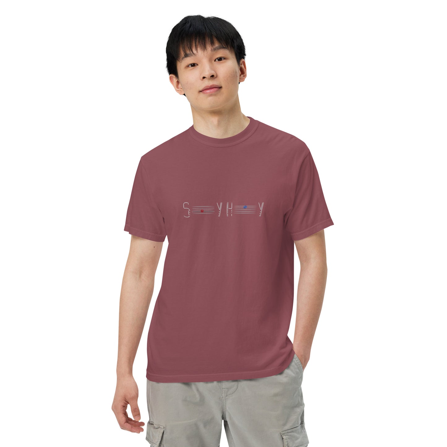 SAY HEYUnisex garment-dyed heavyweight t-shirt Dark Colors