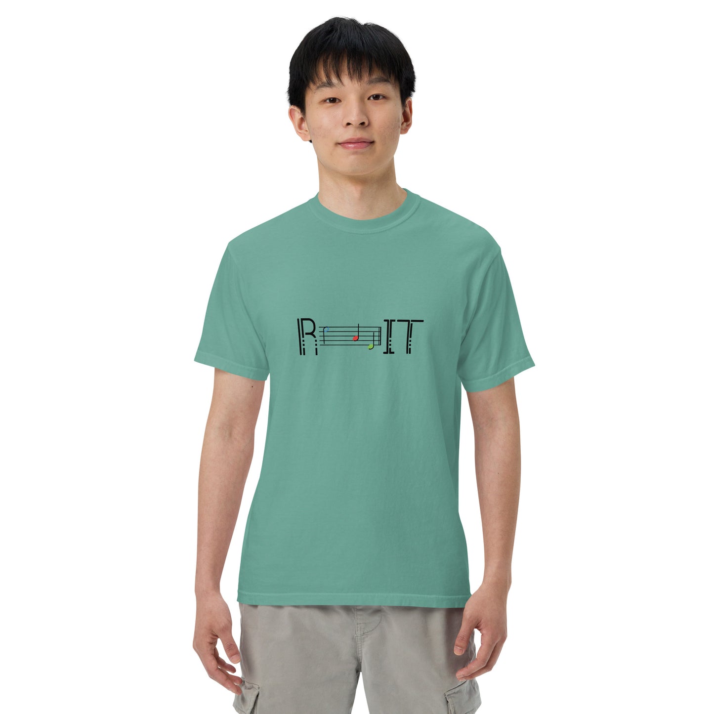 READ IT Unisex garment-dyed heavyweight t-shirt Light Colors