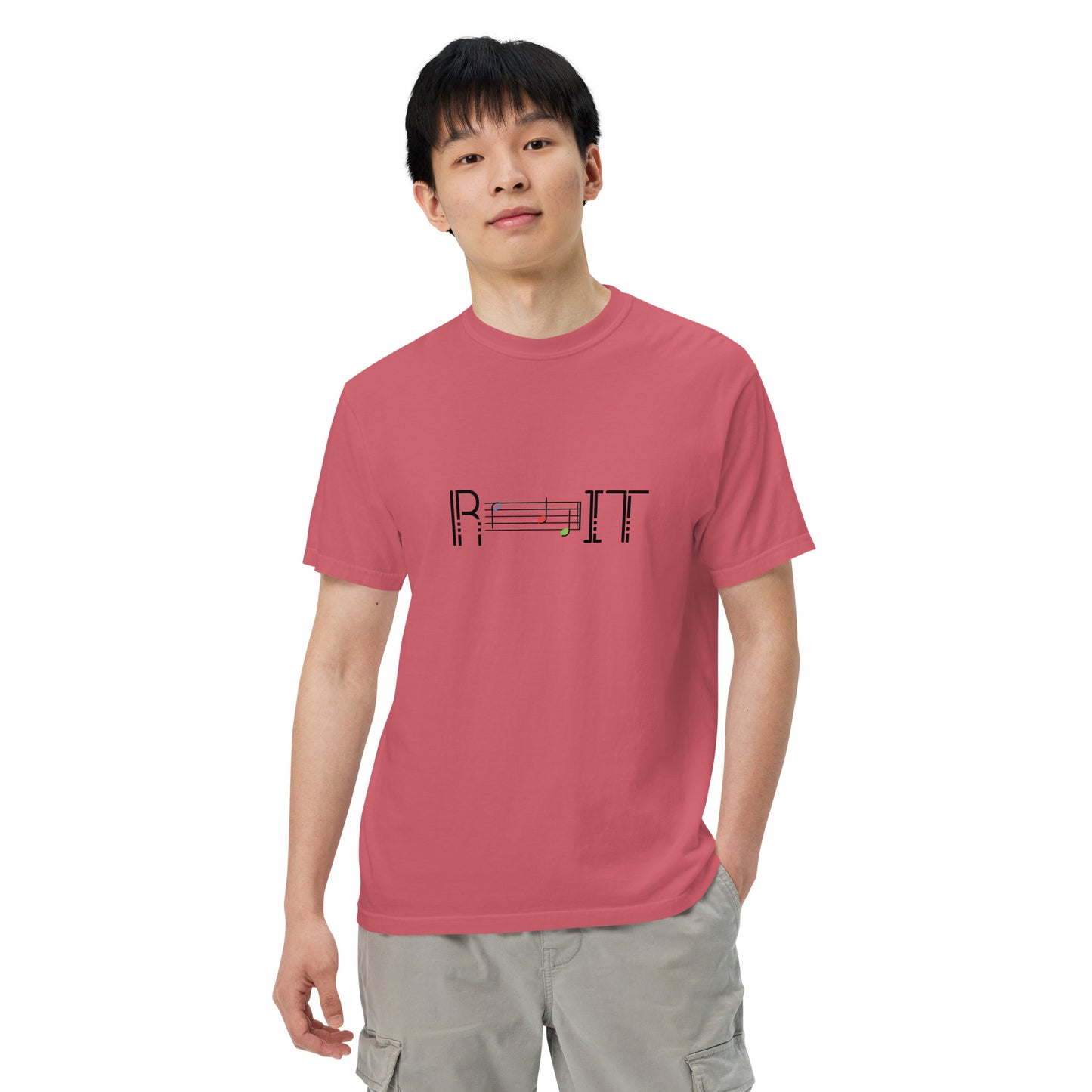 READ IT Unisex garment-dyed heavyweight t-shirt Light Colors