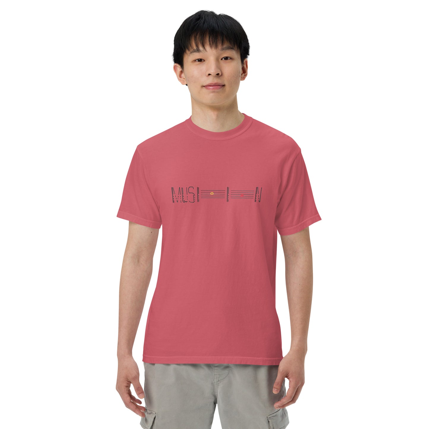 MUSICIAN Unisex garment-dyed heavyweight t-shirt Light Colors