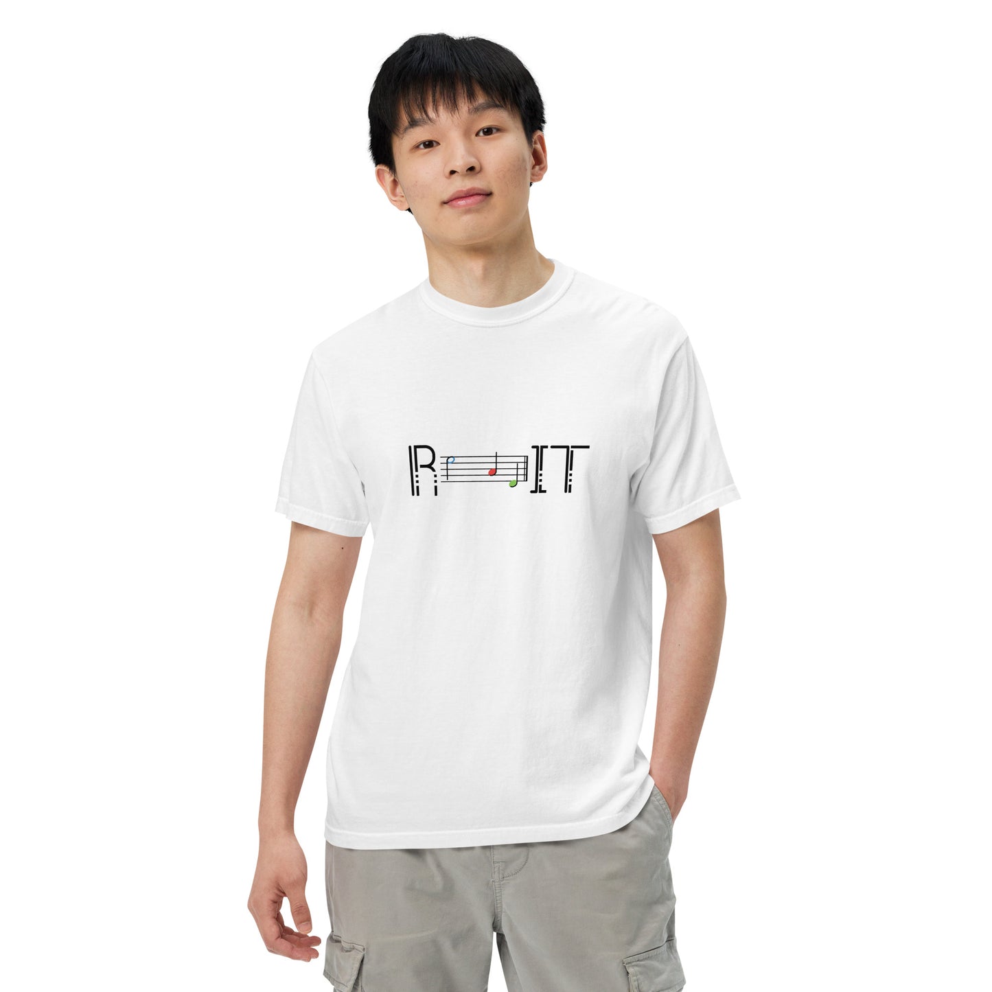 READ IT Unisex garment-dyed heavyweight t-shirt Light Colors